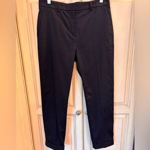 LK Bennett Aurelia Trouser. Navy Blue. Size 6